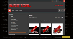 Desktop Screenshot of magazintricouri.ro